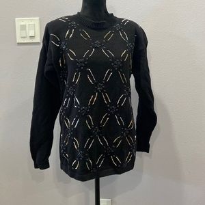 Sequined sweater 💙